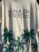 Camiseta PALM ANGELS SUMMER Branco - Pronta Entrega