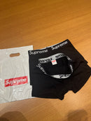 Supreme Pack Cueca Boxer 2 Peças Preta - Pronta Entrega