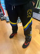 Conjunto Tracksuit Jordan Brasil Preto Amarelo 2026/27 - Pronta Entrega