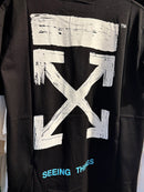 Camiseta Off-White Classic ‘Seeing Things’ Preto - Pronta Entrega