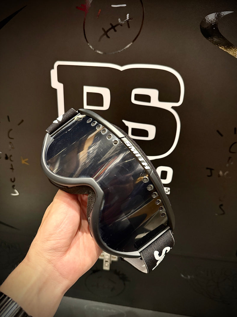 Óculos de Ski – Supreme x Smith Preto - Pronta Entrega