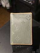 Carteira Louis Vuitton Pocket Organizer Monogram Titanium - Pronta Entrega