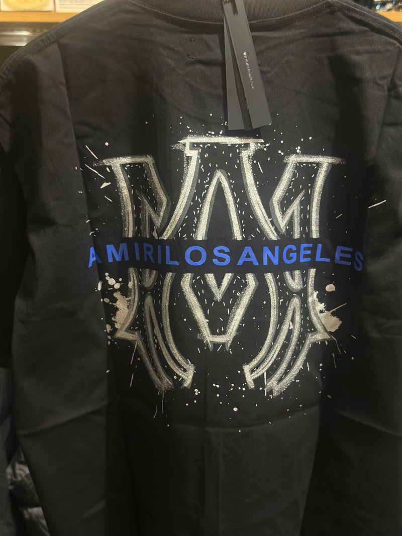 Camiseta Amiri Los Angeles Preta - Pronta Entrega