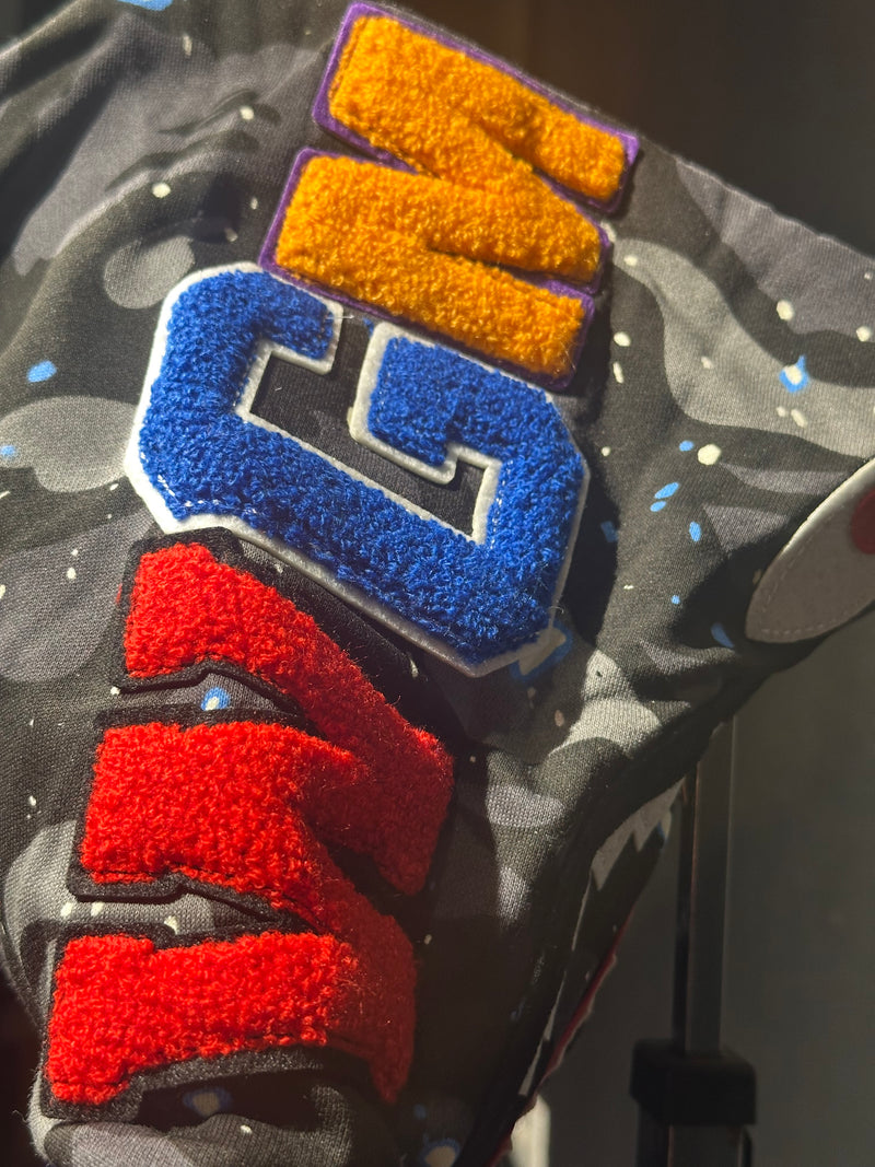 Jaqueta Bape Camo Shark Star Full Zip - Pronta Entrega