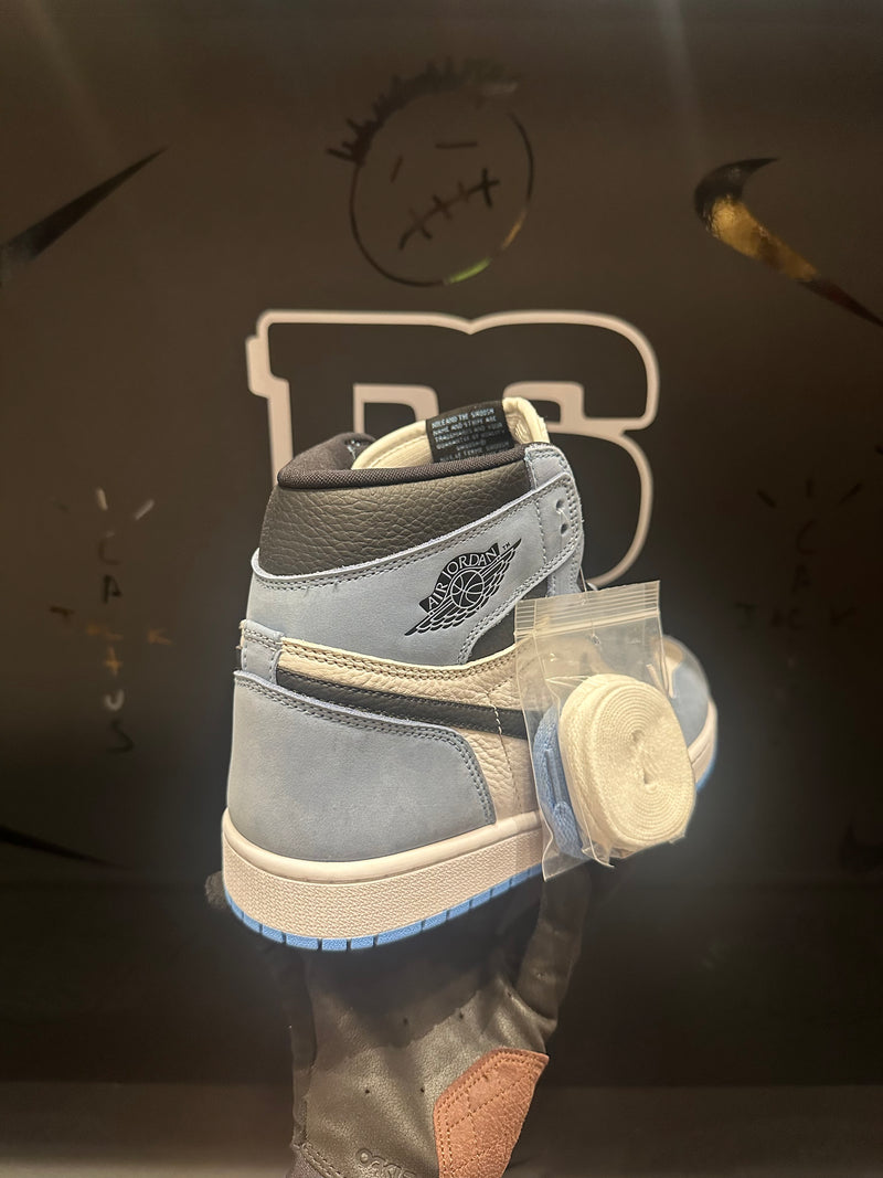 Tênis Nike Air Jordan 1 High University Blue (UNC) - Pronta Entrega
