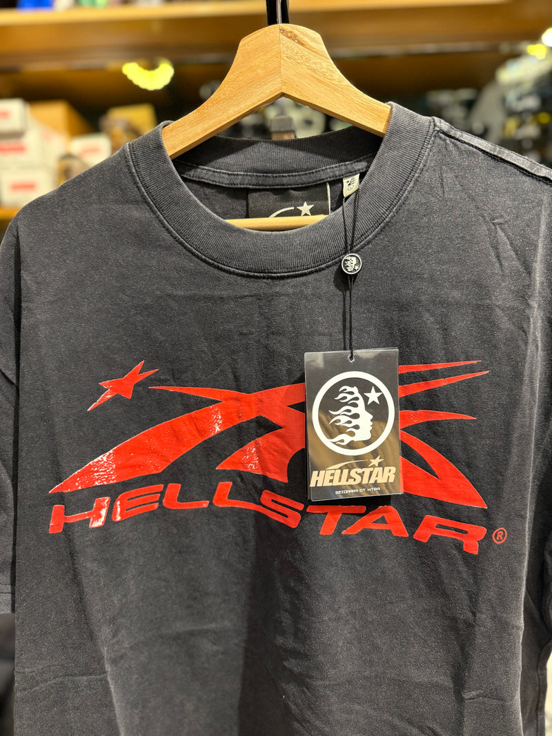 Camiseta Hellstar Sports Core Gel Logo Preto’  - Pronta Entrega