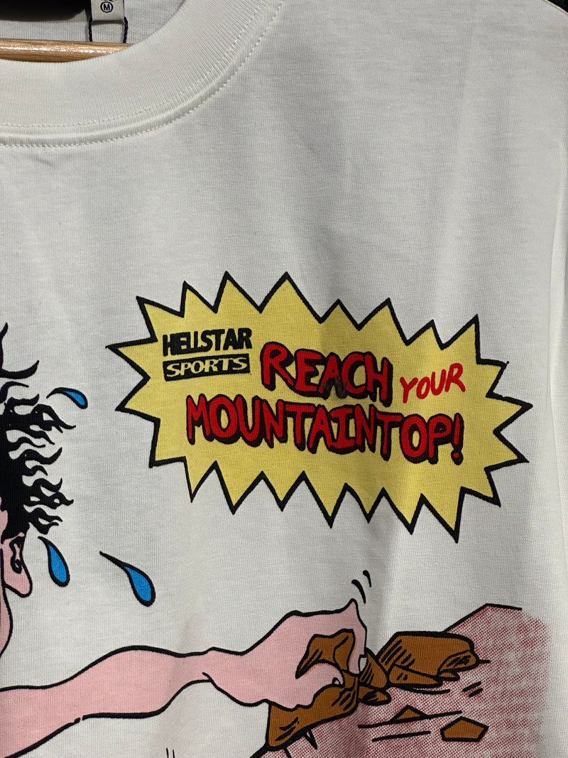 Camiseta Hellstar Moutain Climber White - Pronta Entrega