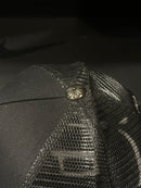 Boné Trucker Aba Reta Chrome Hearts Black - Pronta Entrega