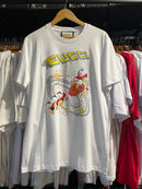 Camiseta SUPREME “PATO DONALD” Branca - Pronta Entrega