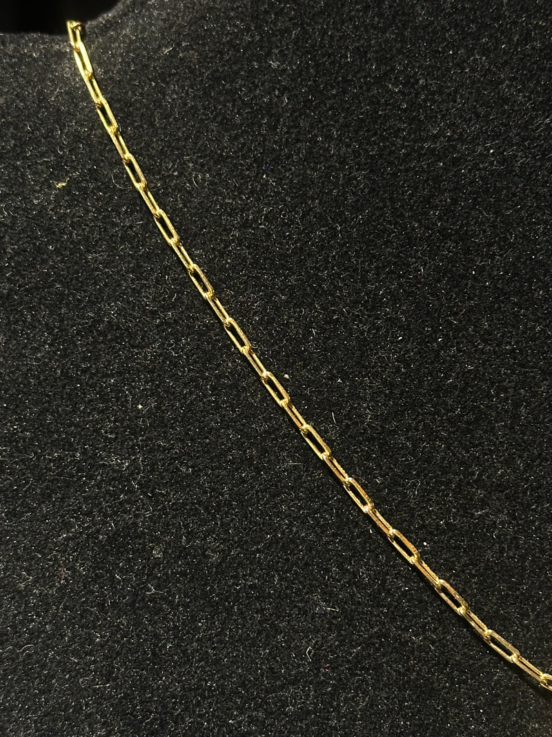 Corrente Cartier Banhada Pingente Nossa Senhora 30 CM - Pronta Entrega