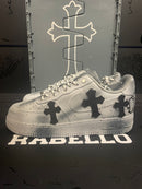 Tênis Nike Air Force 1 Low Chrome Hearts “Special Box”  - Pronta Entrega