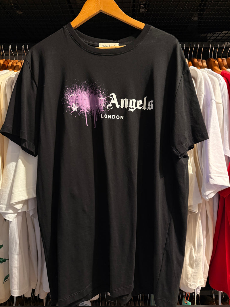 Camiseta PALM ANGELS Preta - Pronta Entrega