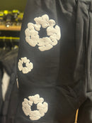 Short Denim Tears Black/White - Pronta Entrega