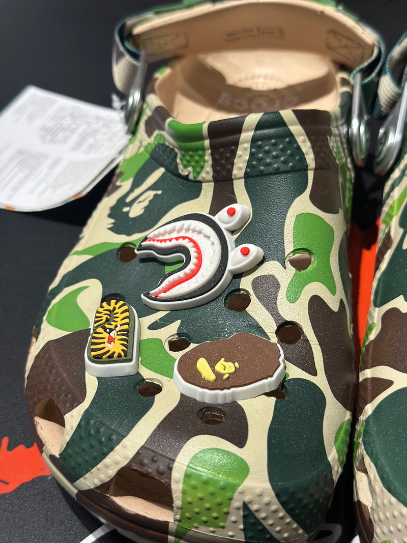 Crocs BAPE Classic Printed Camo Clog - Pronta Entrega