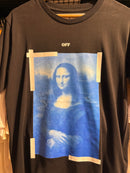 Camiseta Off-White Monalisa Preta - Pronta Entrega