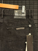 Short Chrome Hearts Jeans Dark Cruz Black - Pronta Entrega