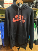 Moletom com Gorro Nike SB Black/Red - Pronta Entrega