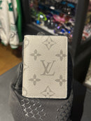 Carteira Louis Vuitton Pocket Organizer Silver - Pronta Entrega
