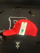 Boné Aba Curva Lacoste Color Vermelho - Pronta Entrega