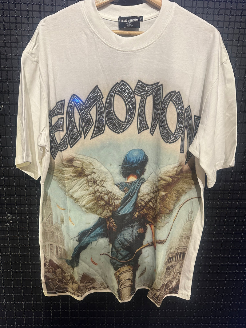 Camiseta Mixed Emotions Archery Angel White - Pronta Entrega