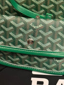 Bolsa Goyard Saint Louis PM Com Bolsa Removível Goyardine Green - Pronta Entrega