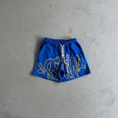 Conjunto Shorts Synaworld Azul/Amarelo - Encomenda