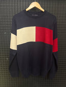 Suéter Tommy Hilfiger Azul/Branco/Vermelho - Pronta Entrega