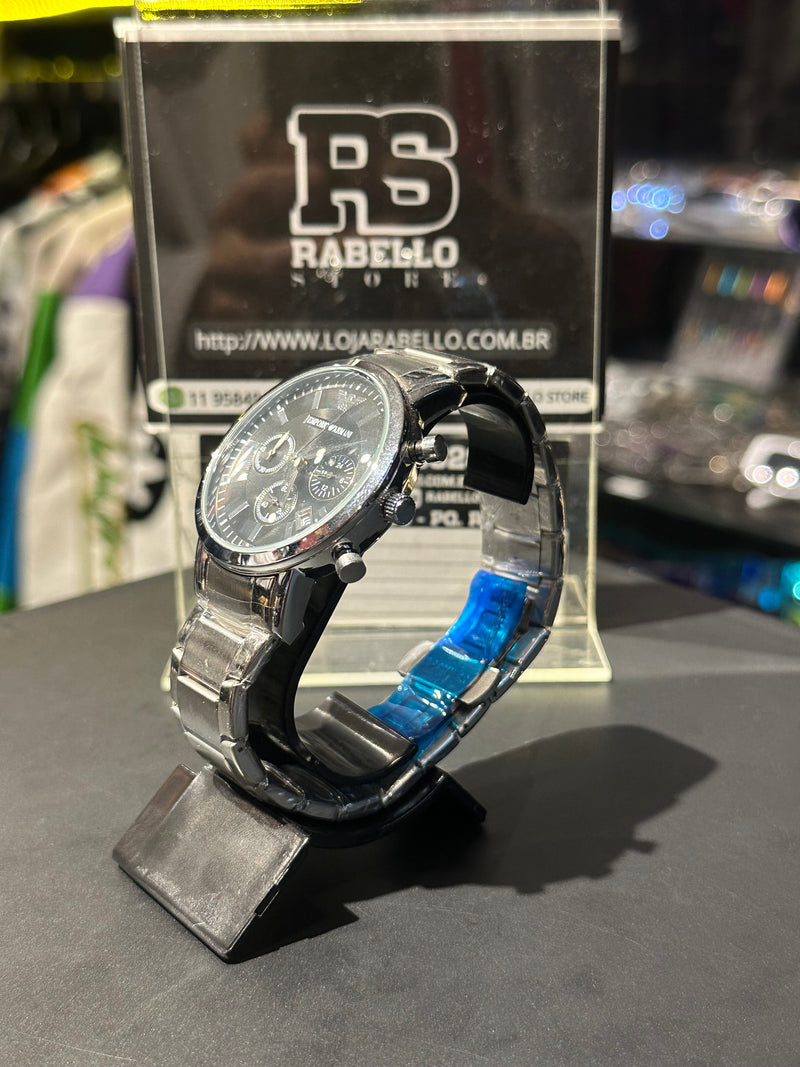 Relógio Armani Fundo Black - Pronta Entrega