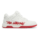 Off-White Out of Office Low For Walking White Red - Encomenda