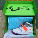 Nike Air force 1 Mid Off White White - Encomenda