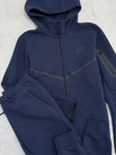 Conjunto Tech Fleece Nike Azul Marinho - Encomenda