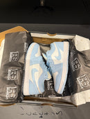 Tênis Nike Air Jordan 1 Low Ice Blue - Pronta Entrega