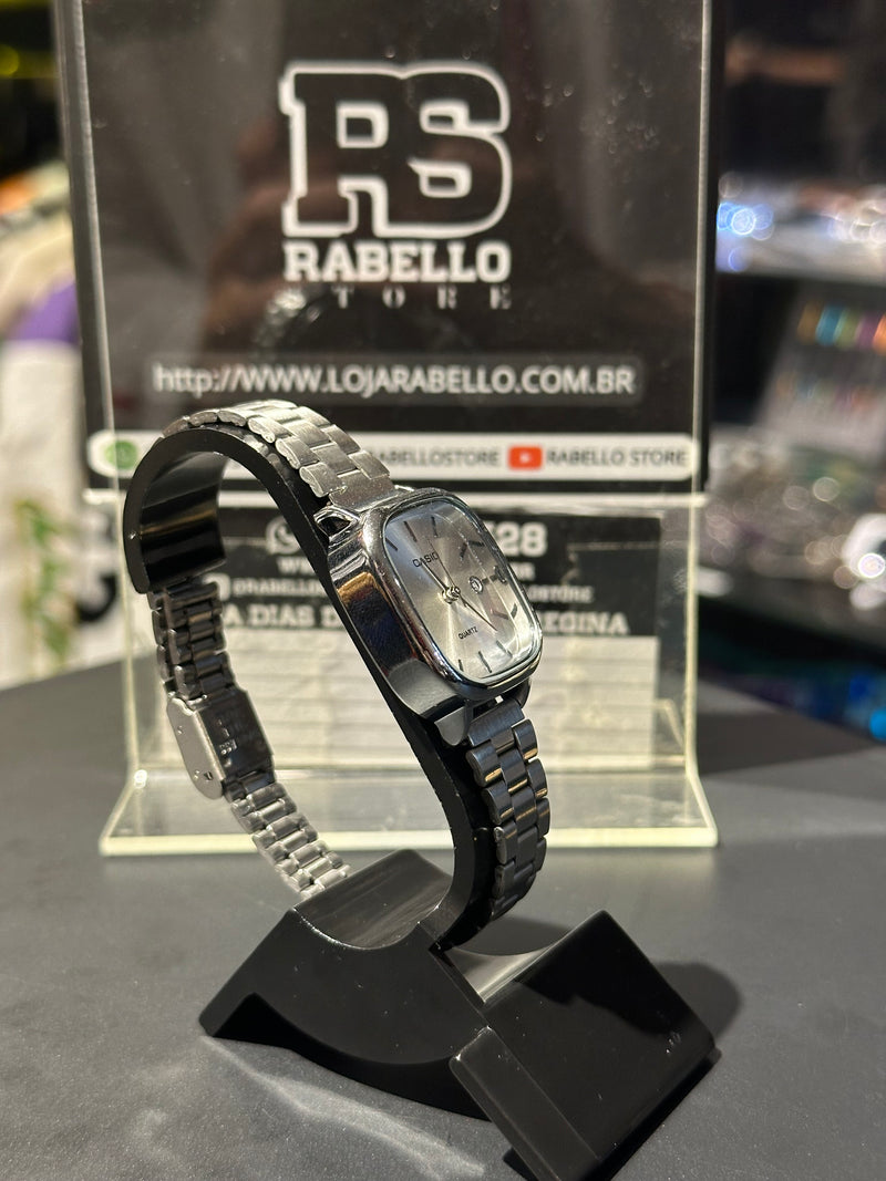 Relógio Casio A138 Quartz Vintage Fundo Branco - Pronta Entrega