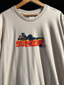 Camiseta Supreme Catwoman Tee Bege - Pronta Entrega