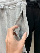 Calça Stone Island moletom cinza