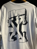 Camiseta OFF WHITE BASIC Branco - Pronta Entrega