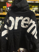 Moletom Supreme Big Logo Jacquard Preto - Pronta Entrega