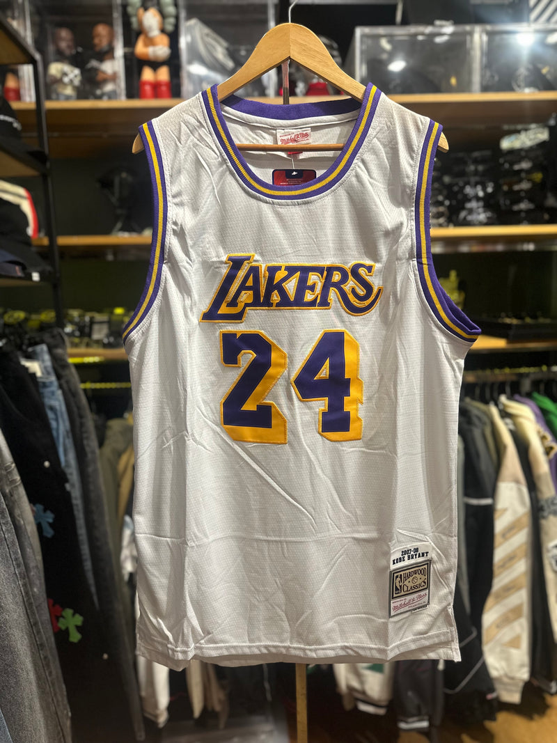 Jersey Hardwood Classics NBA Los Angeles Lakers Kobe Bryant #24 - Pronta Entrega
