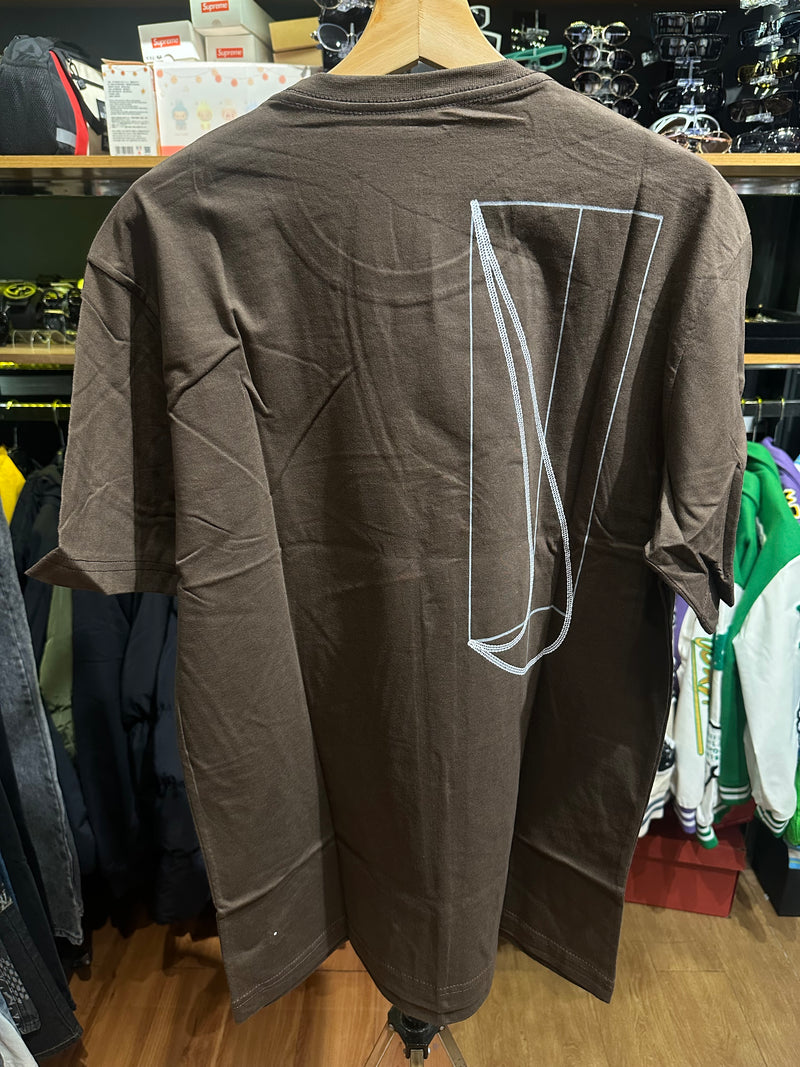 Camiseta Nike Performance Sprt Apparel Marrom - Pronta Entrega