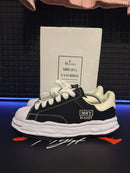 Tênis Maison Mihara Yasuhiro Blakey OG Sole Canvas Low Black - Pronta Entrega