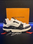 Tênis Louis Vuitton LV Trainer White Black 1854  - Pronta Entrega