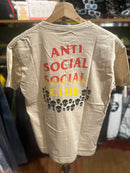 Camisa Anti Social Social Club Bege Skull - Pronta Entrega