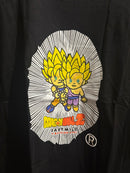 Camiseta BAPE Dragon Ball Z Baby Milo Preta - Pronta Entrega