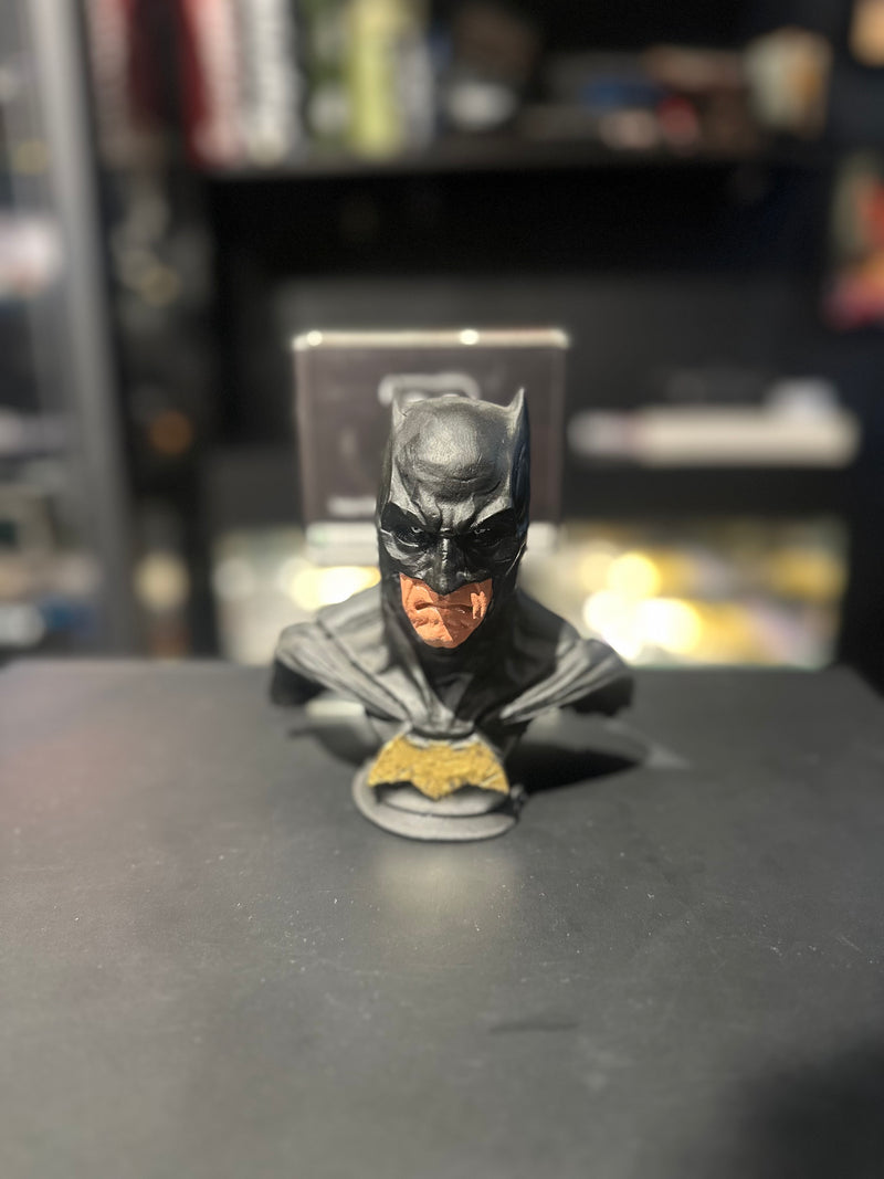 Boneco de Ação DC Comics Batman Busto 15cm Resina - Pronta Entrega