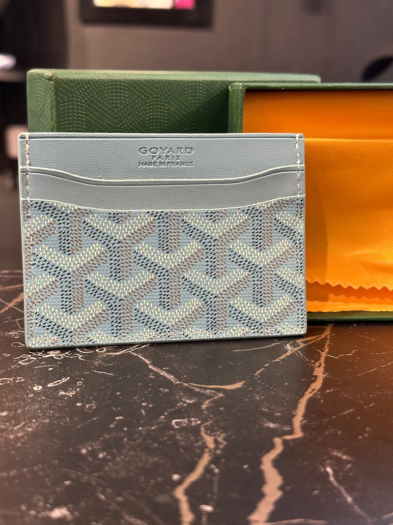 Carteira Goyard Azul Claro - Pronta Entrega