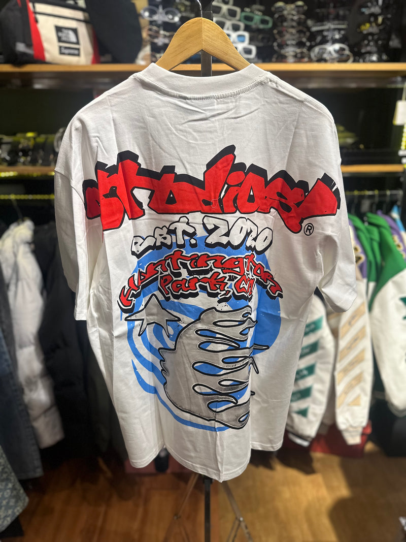 Camiseta Hellstar Scream Boy Branca - Pronta Entrega