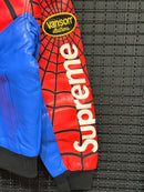 Vanson Leathers x Supreme Jaqueta Spider-Man Red - Pronta Entrega