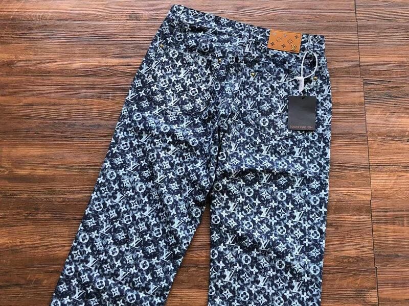 Calça Louis Vuitton Monogram Denim - Encomenda