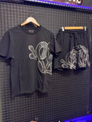 Conjunto Syna Camiseta + Short Black - Pronta Entrega