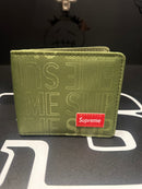 Carteira Supreme Green - Pronta Entrega